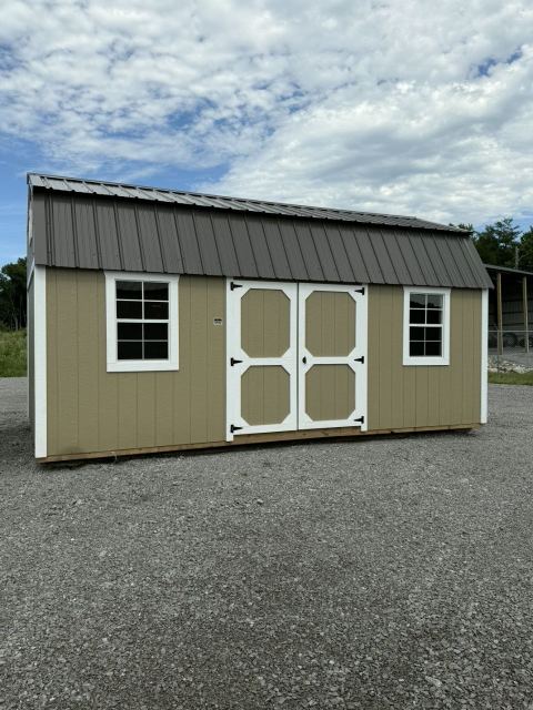 12x20 Double Lofted Barn available at Middle Tennessee Portable Buildings in Lewisburg Tennessee