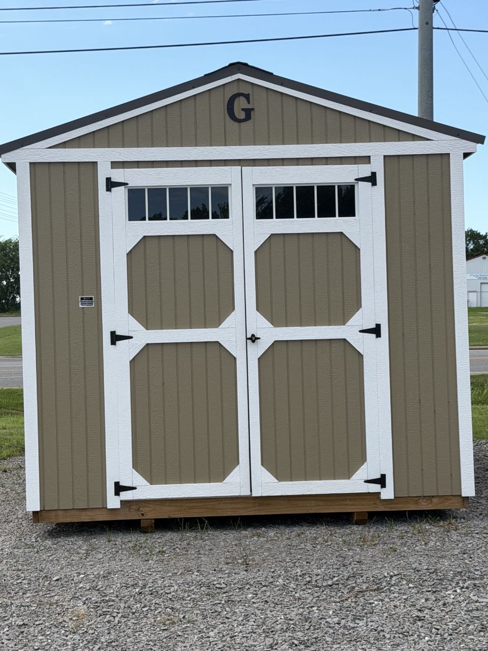 10x12 Utility Shed available at Middle Tennessee Portable Buildings in Lewisburg Tennessee