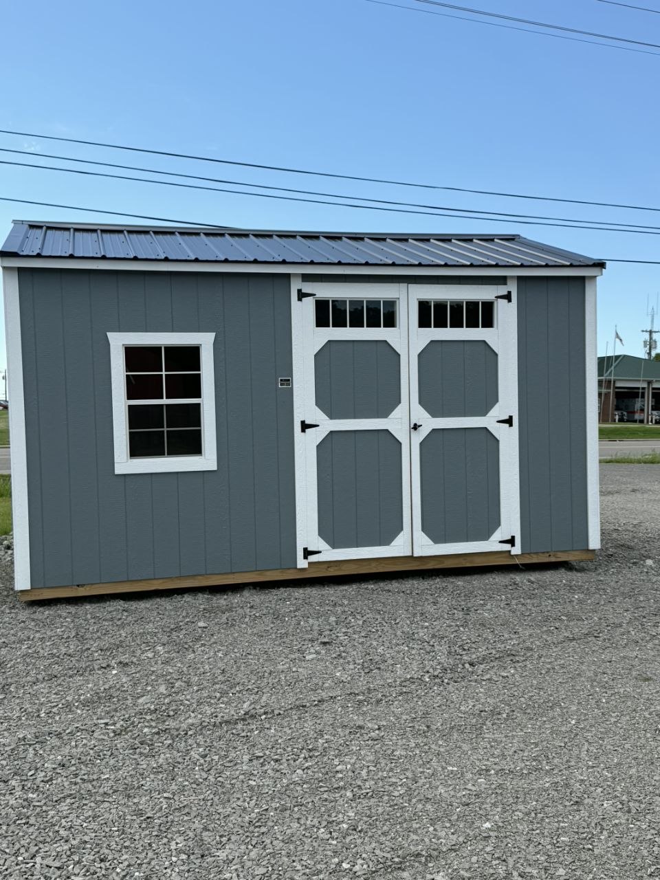 10x16 Garden Shed available at Middle Tennessee Portable Buildings in Lewisburg Tennessee