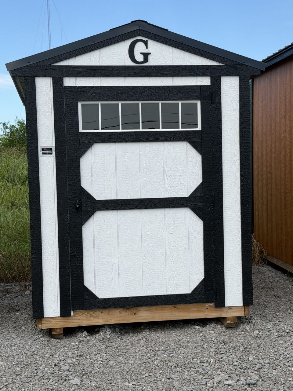 6x12 Utility Shed available at Middle Tennessee Portable Buildings in Lewisburg Tennessee